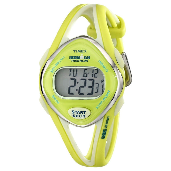 Timex Women's T5K656 Ironman Sleek Two-Tone Silicone Watch