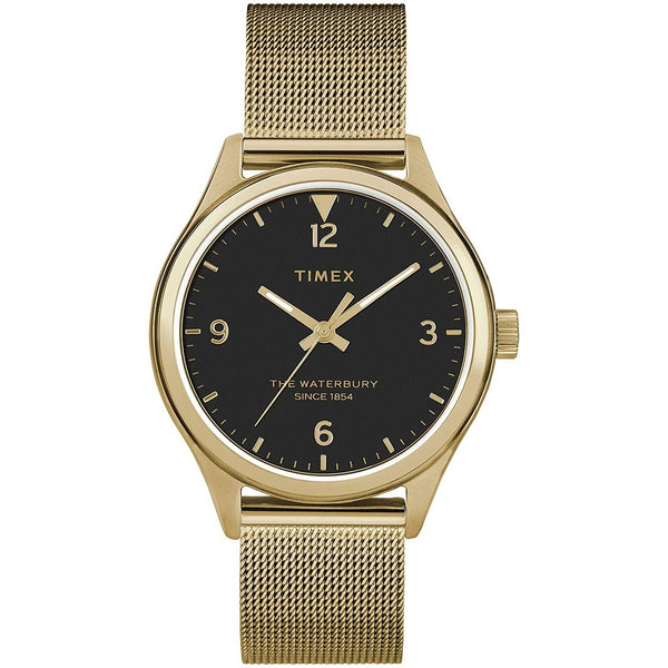 Timex Women's TW2T36400VQ Waterbury Gold-Tone Stainless Steel Watch