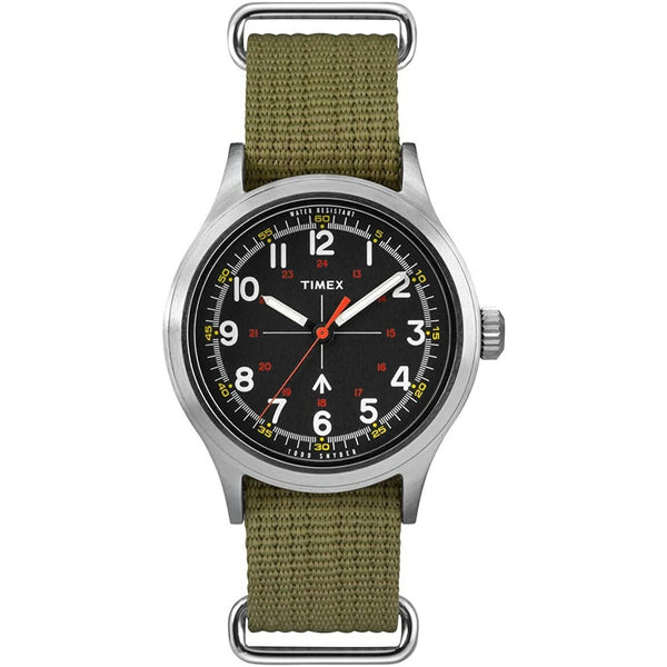 Timex Men's TW4B05800VQ x Todd Snyder Military Green Nylon Watch