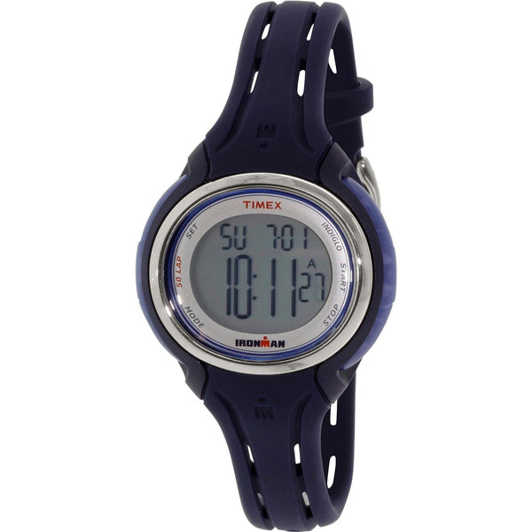 Timex Women's TW5K90500 Ironman Sleek Blue Silicone Watch