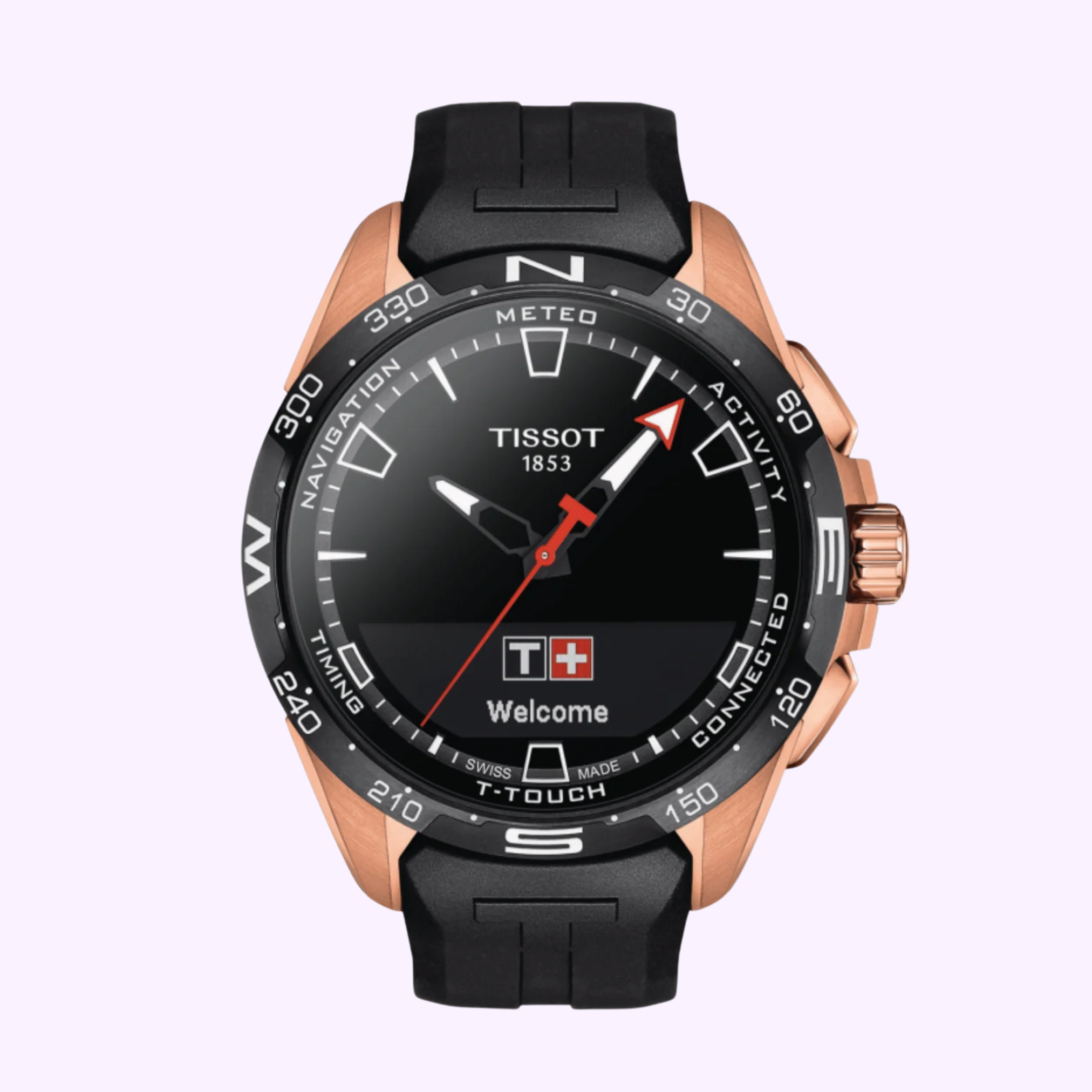 Tissot T1214204705102 TISSOT T-TOUCH CONNECT SOLAR Watches Lexor Miami
