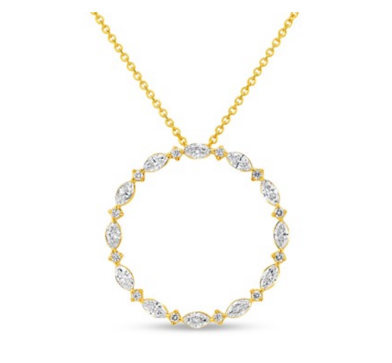 Uneek-Medallion Diamond Pendant PN040U