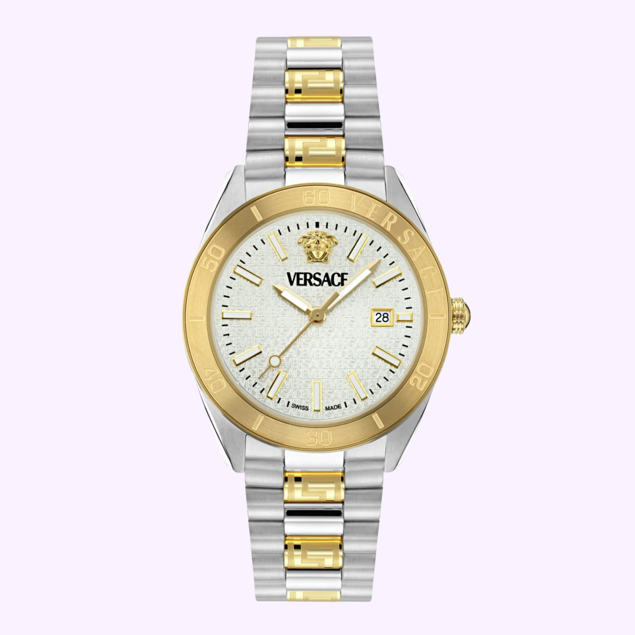 Versace Watches VE8E00424 V-Dome Bracelet Watch upc 196629820201