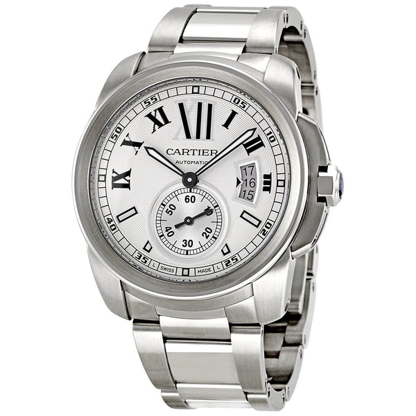 Cartier Men's W7100015 Calibre Automatic Stainless Steel Watch