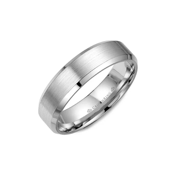 Crown Ring Wedding Band Classic