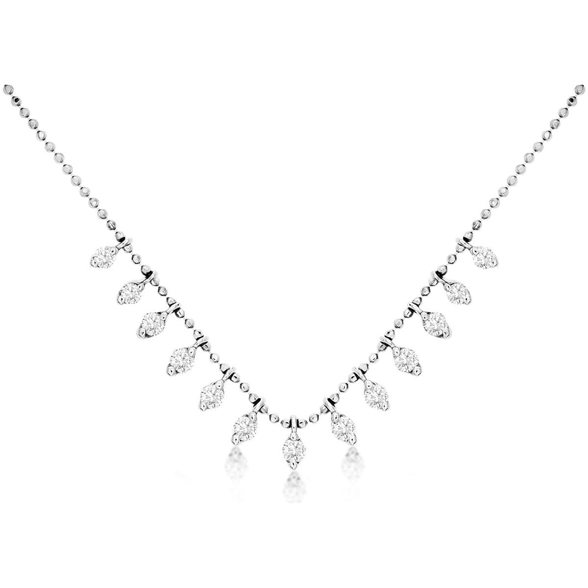 Diamond Station Necklace