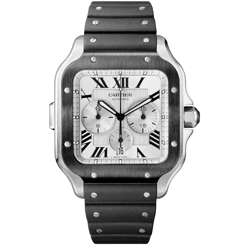 Santos De Cartier Chronograph Watch WSSA0017