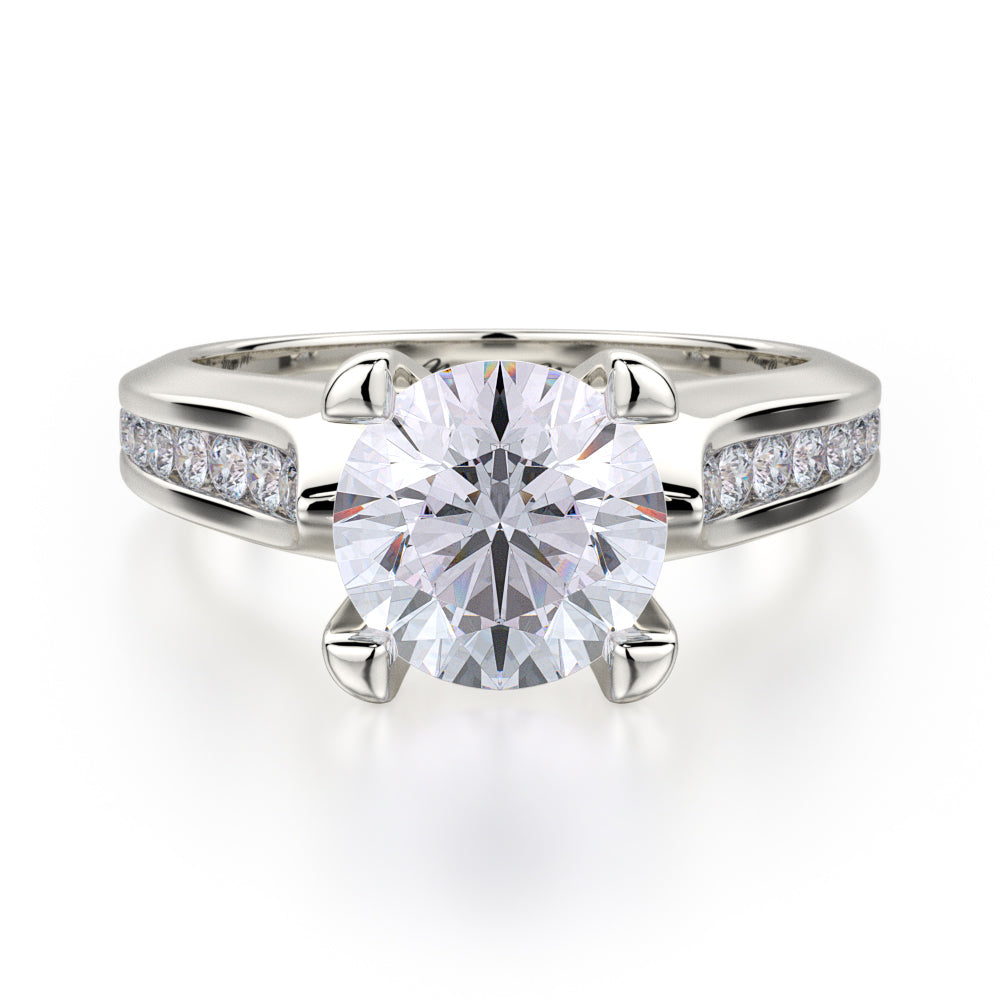 0.40ctw Round Diamond Engagement Ring