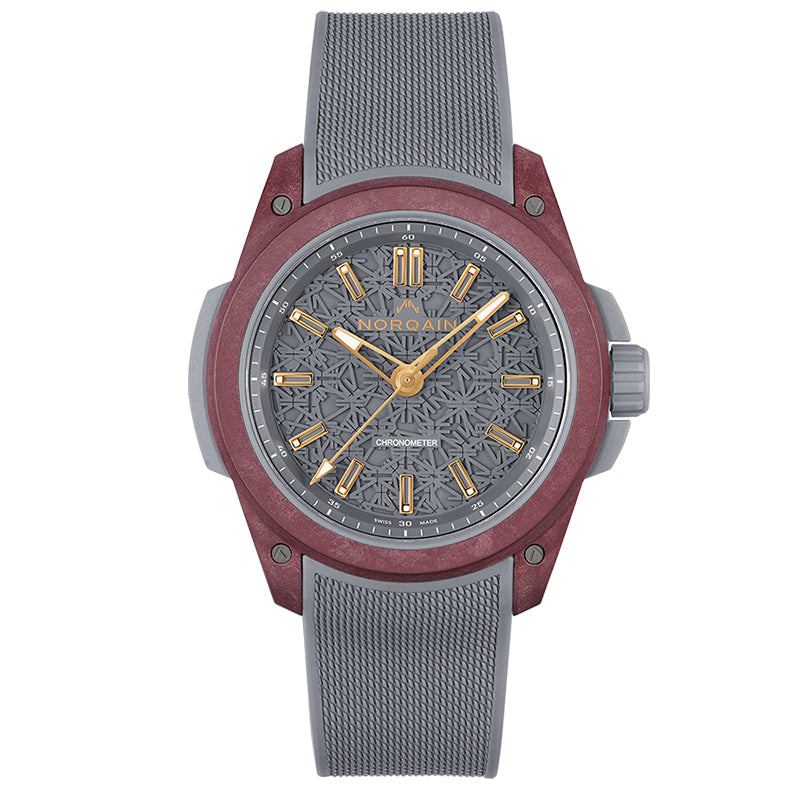 Norqain Wild One 42mm Bordeau & Grey Limited Edition - N3000.21Q46.G01.R01