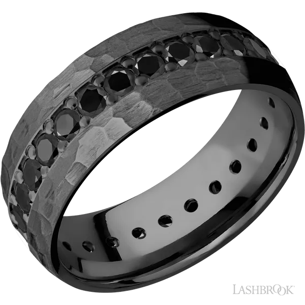 Zirconium with Hammer Finish