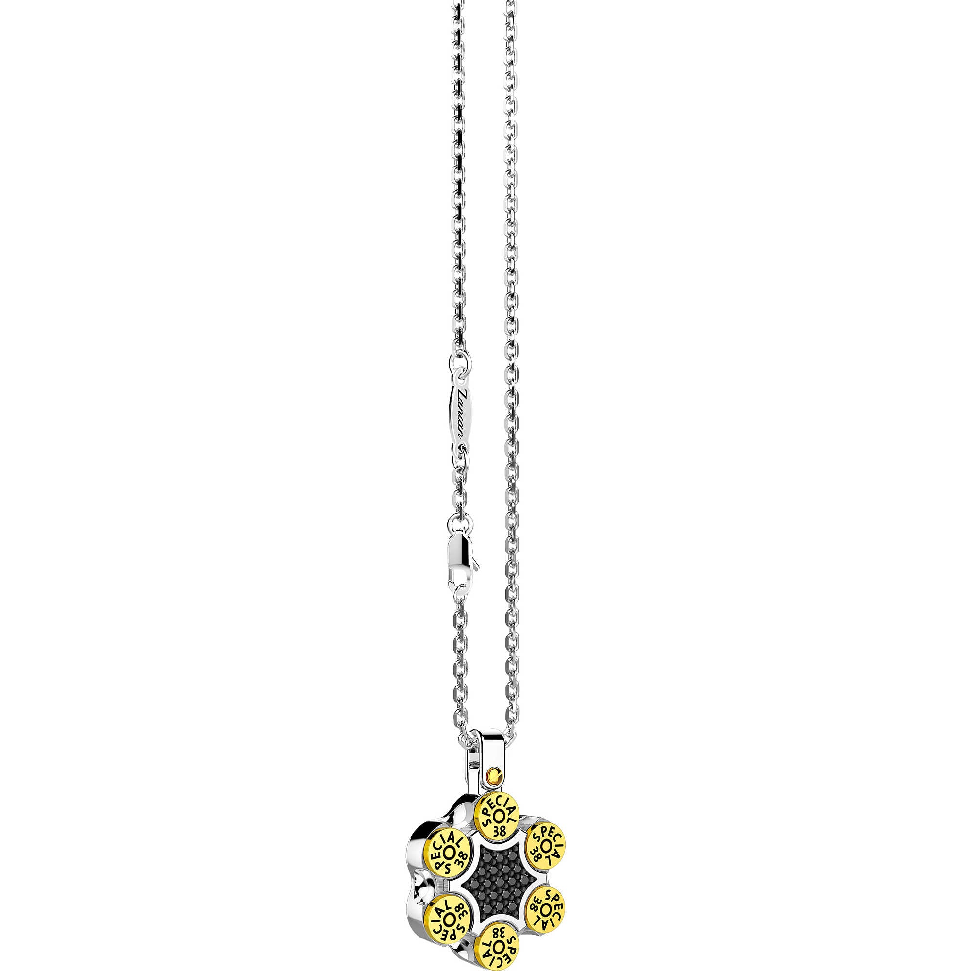 Bullet Cylinder Necklace