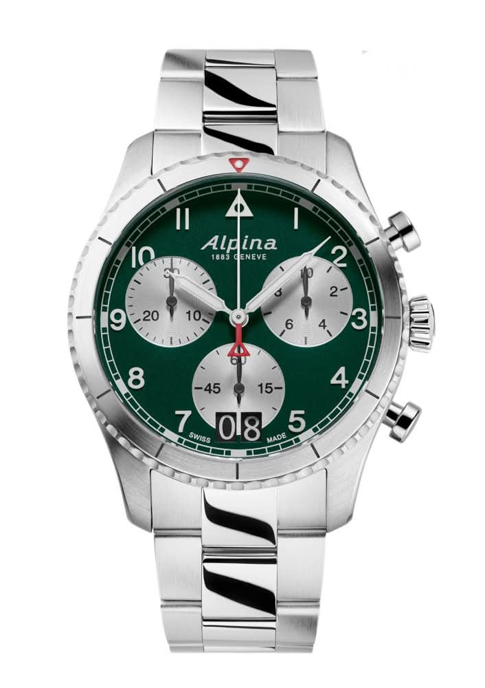 Alpina Startimer Pilot Chronograph Big Date AL-372GRS4S26B