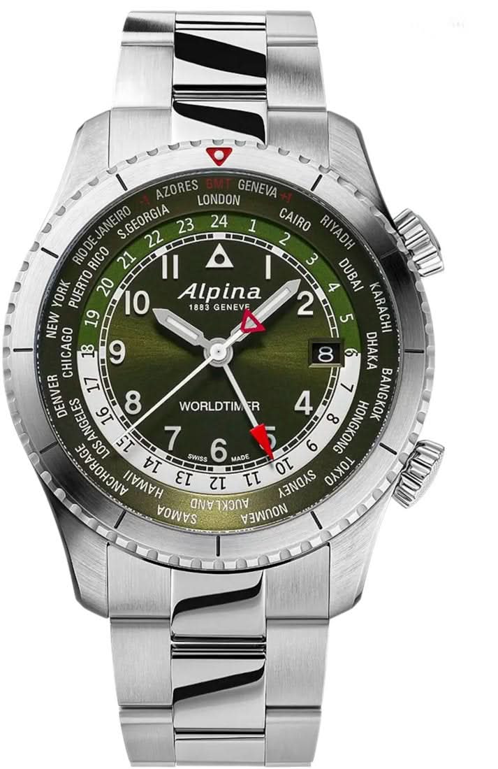 Alpina Startimer Pilot Quartz AL-255GR4S26B
