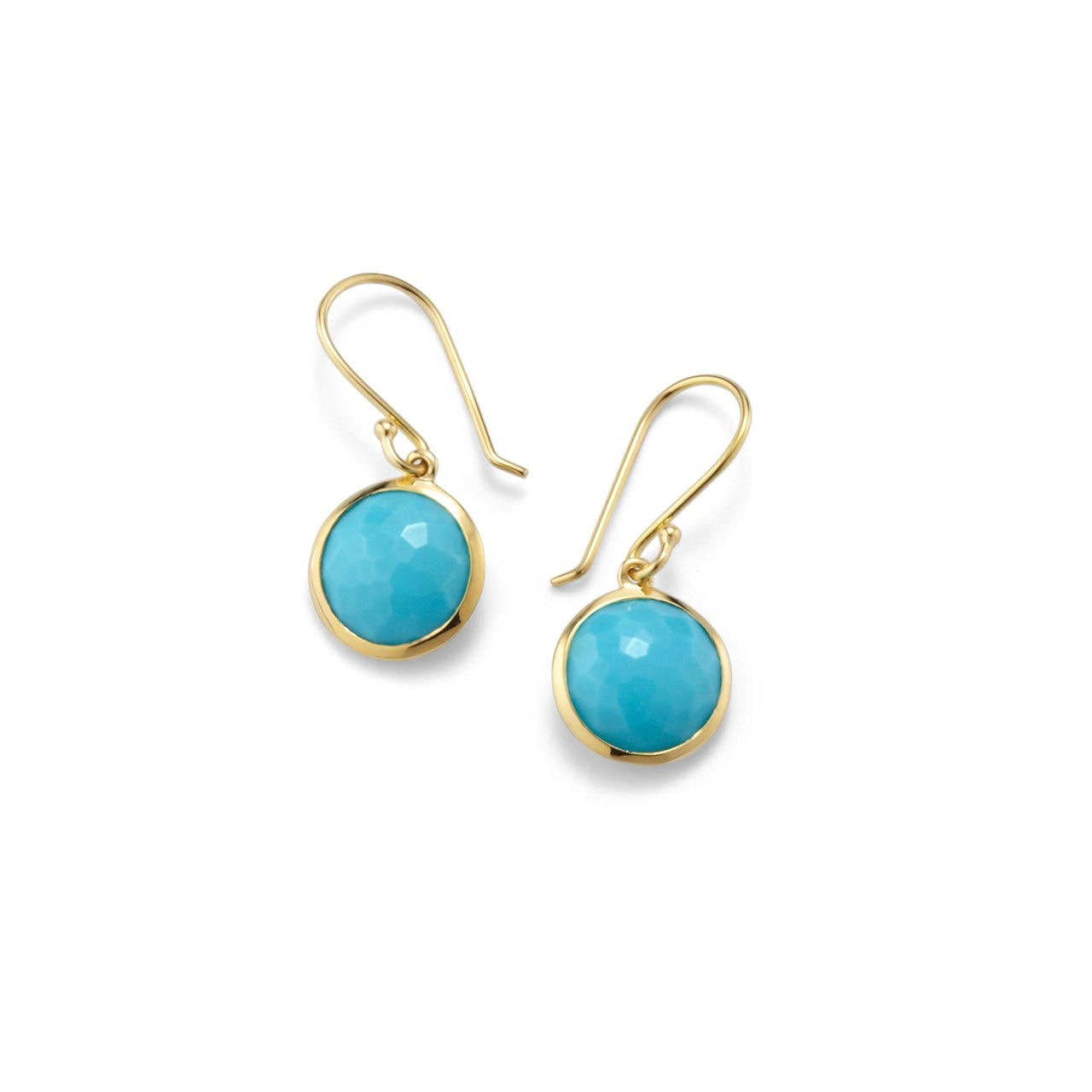 Lollipop® Small Single Drop Earrings 18K GOLD IN TURQUOISE