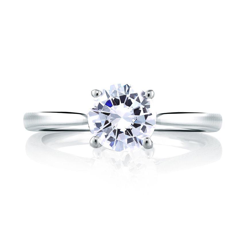 Art Inspired Solitaire Ring
