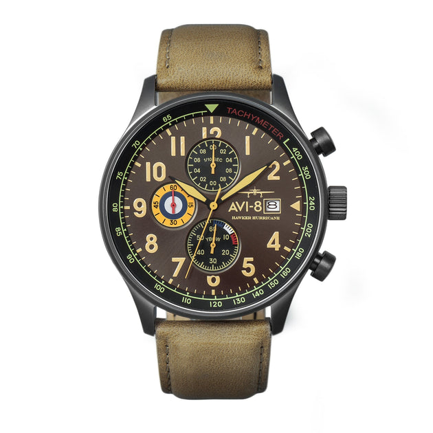 AVI-8 Hawker Hurricane Classic Chronograph Dark Earth