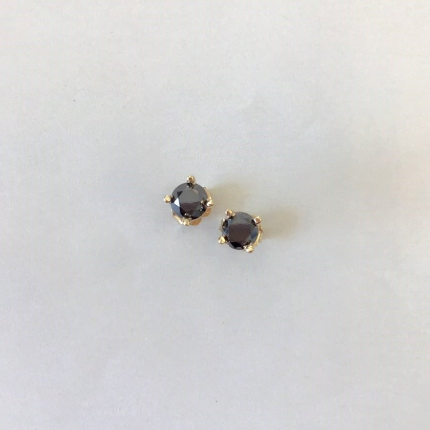 Black Diamond Studs