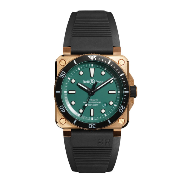 Bell & Ross BR 03-92 Diver Black & Green Bronze