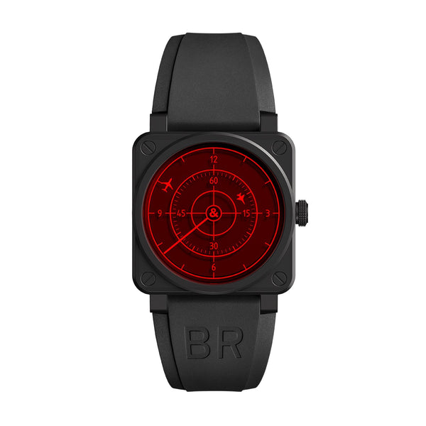 Bell & Ross BR03-92 Red Radar Ceramic