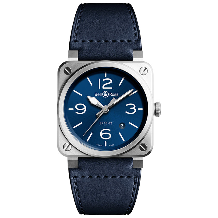 Bell & Ross BR 03 Blue Steel - BR03A-BLU-ST/SCA