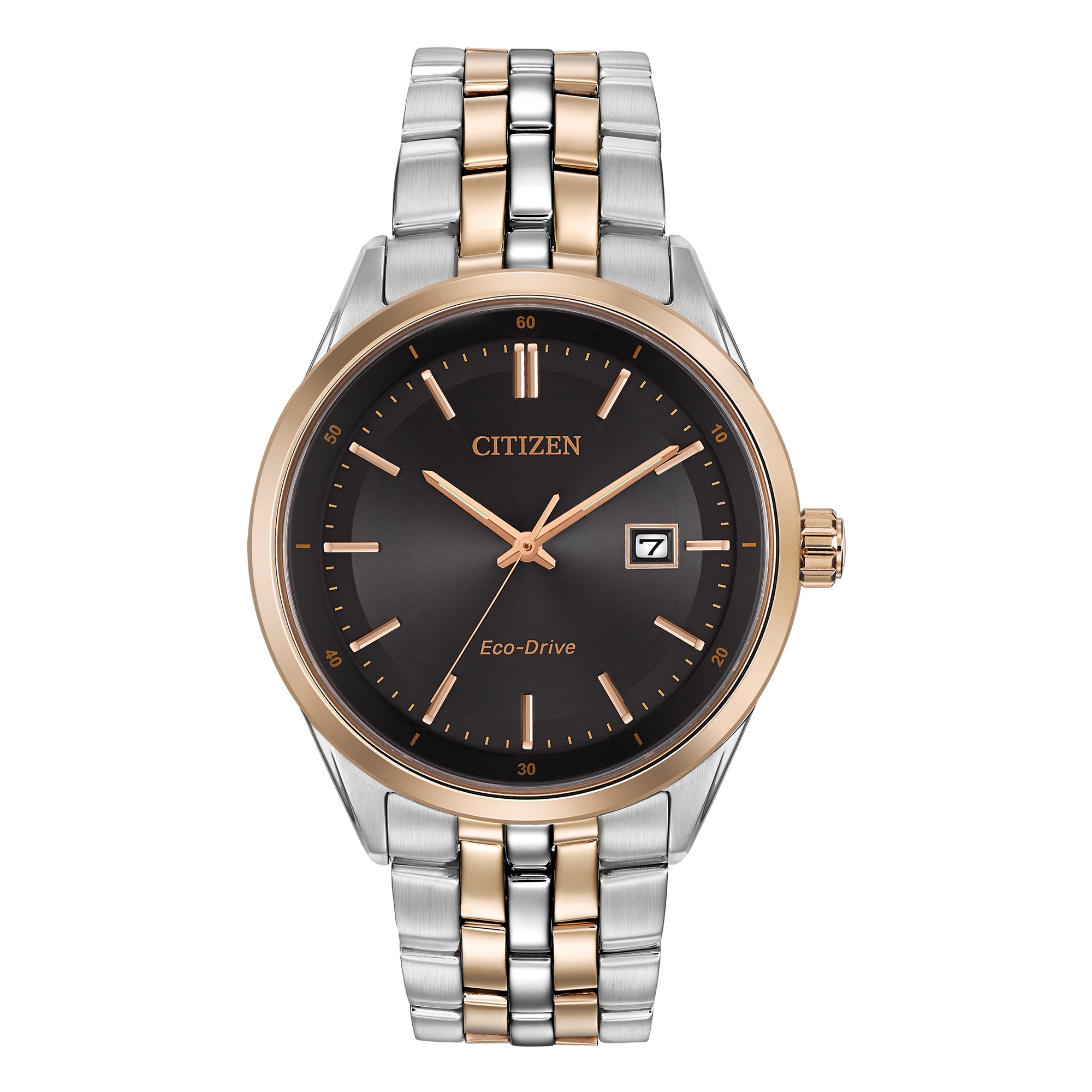 Citizen Eco-Drive Men's Addysen Rose & Silver Watch