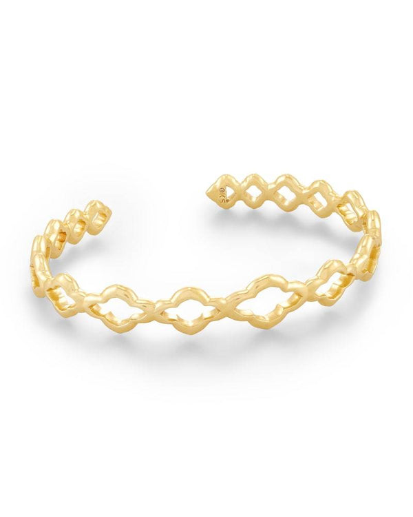 Kendra Scott Abbie Cuff Bracelet In Gold