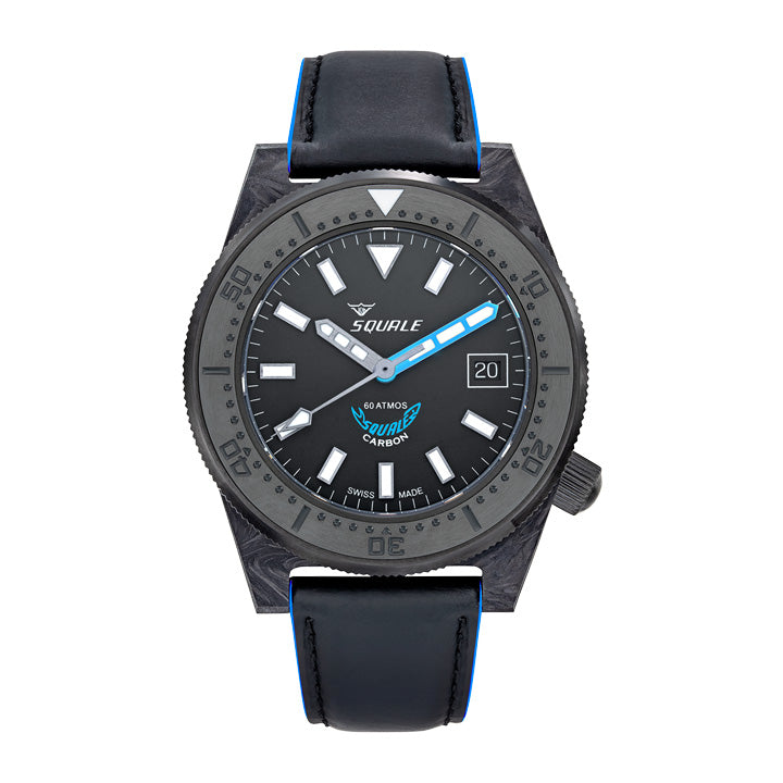 Squale T-183 Forged Carbon Blue - T-183FCBL