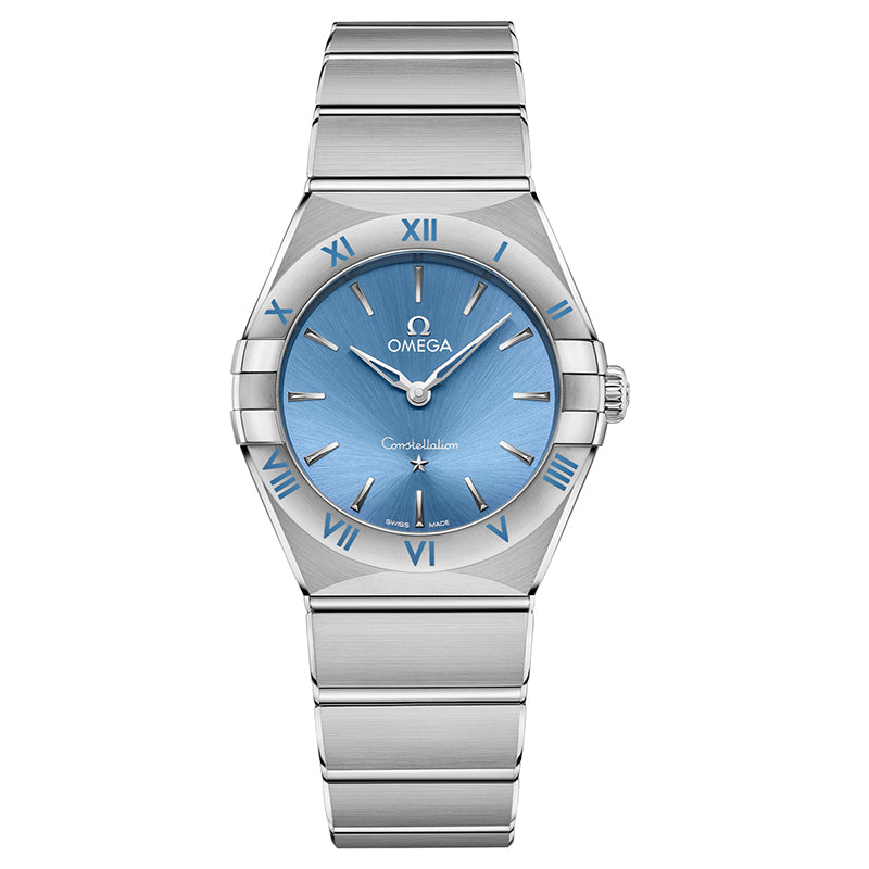 Omega Constellation Quartz 28mm Blue- 131.10.28.60.03.001