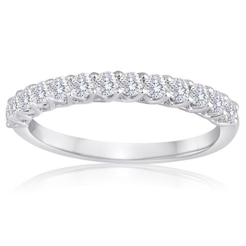 1.0ctw Round Diamond Platinum Band