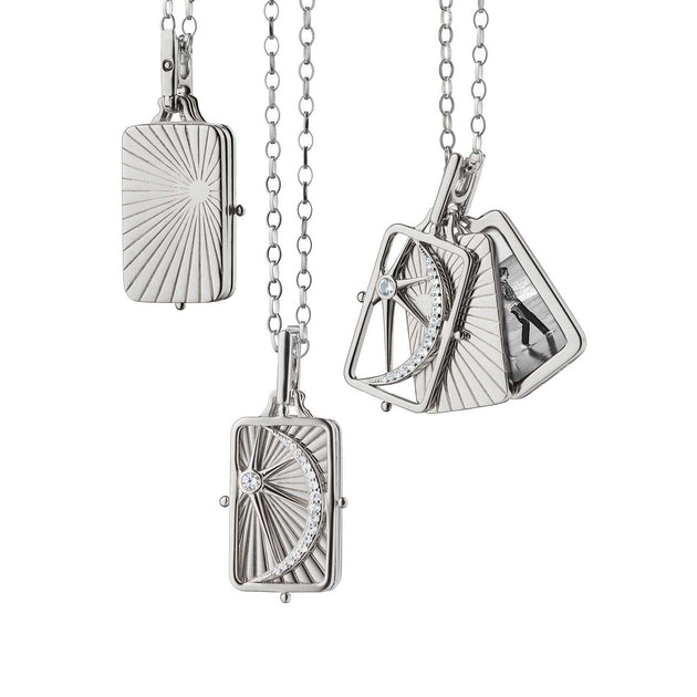 Monica Rich Kosann Sterling Silver Drop Pendant – 48007-32