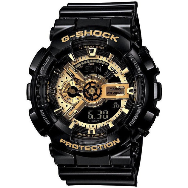 G-Shock GA-110GB Black & Gold Special Edition Ana-Digi Black Gold