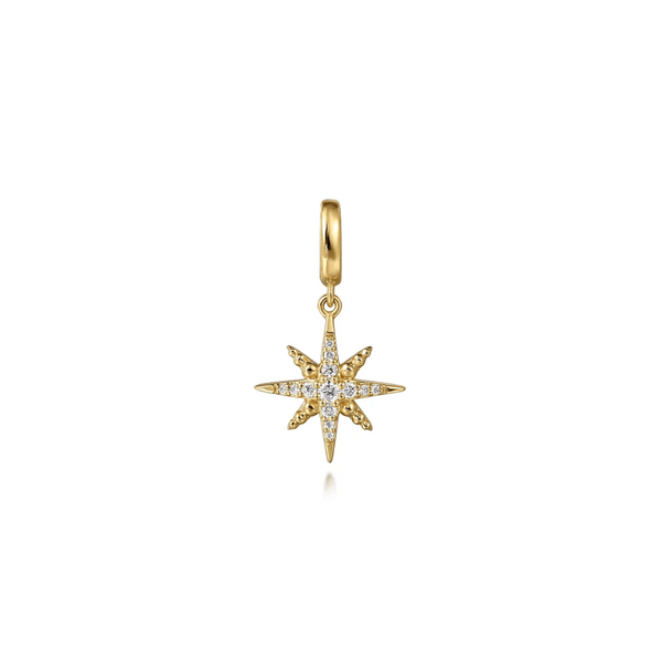 Gabriel & Co. Diamond Star Charm