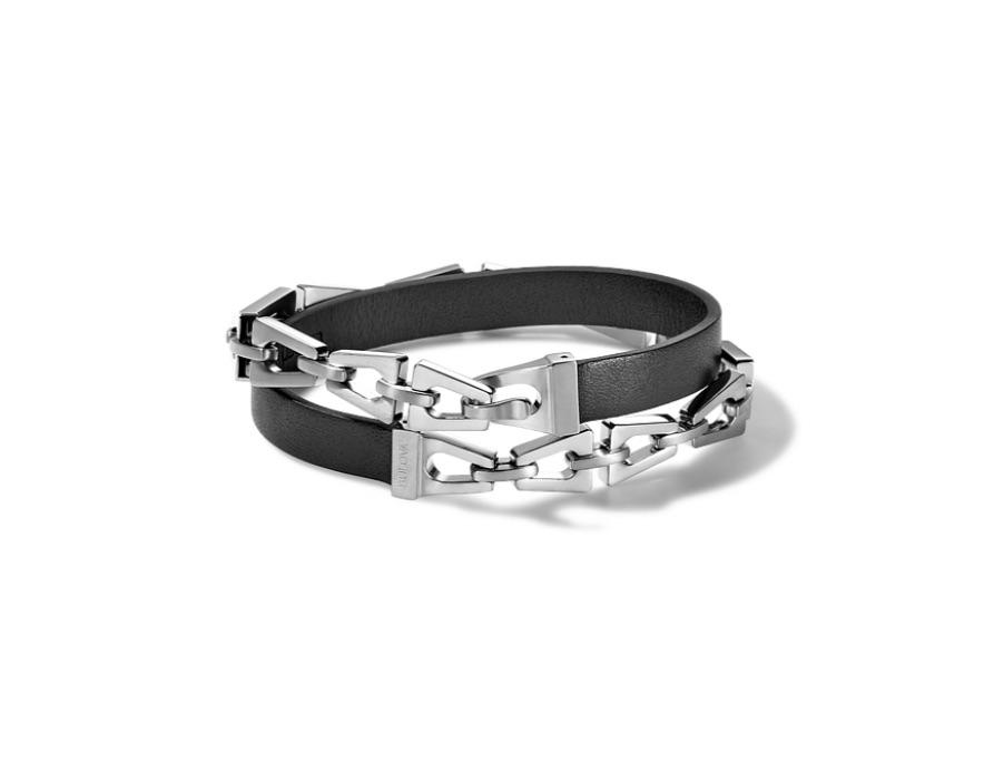 BULOVA DOUBLE WRAP BRACELET J96B014M