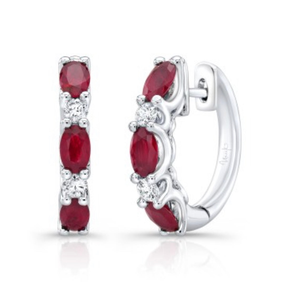 Uneek-Uneek Ruby Earrings-ER10004RUU