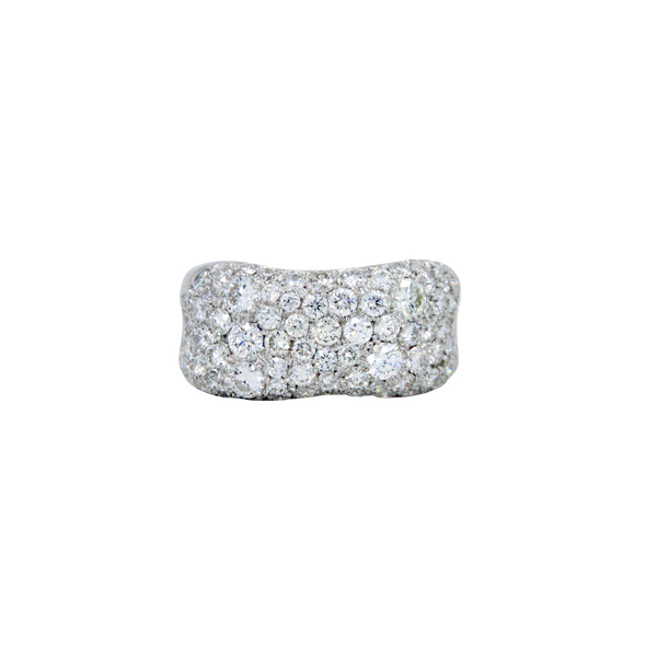 Norman Covan Pavé Diamond Ring
