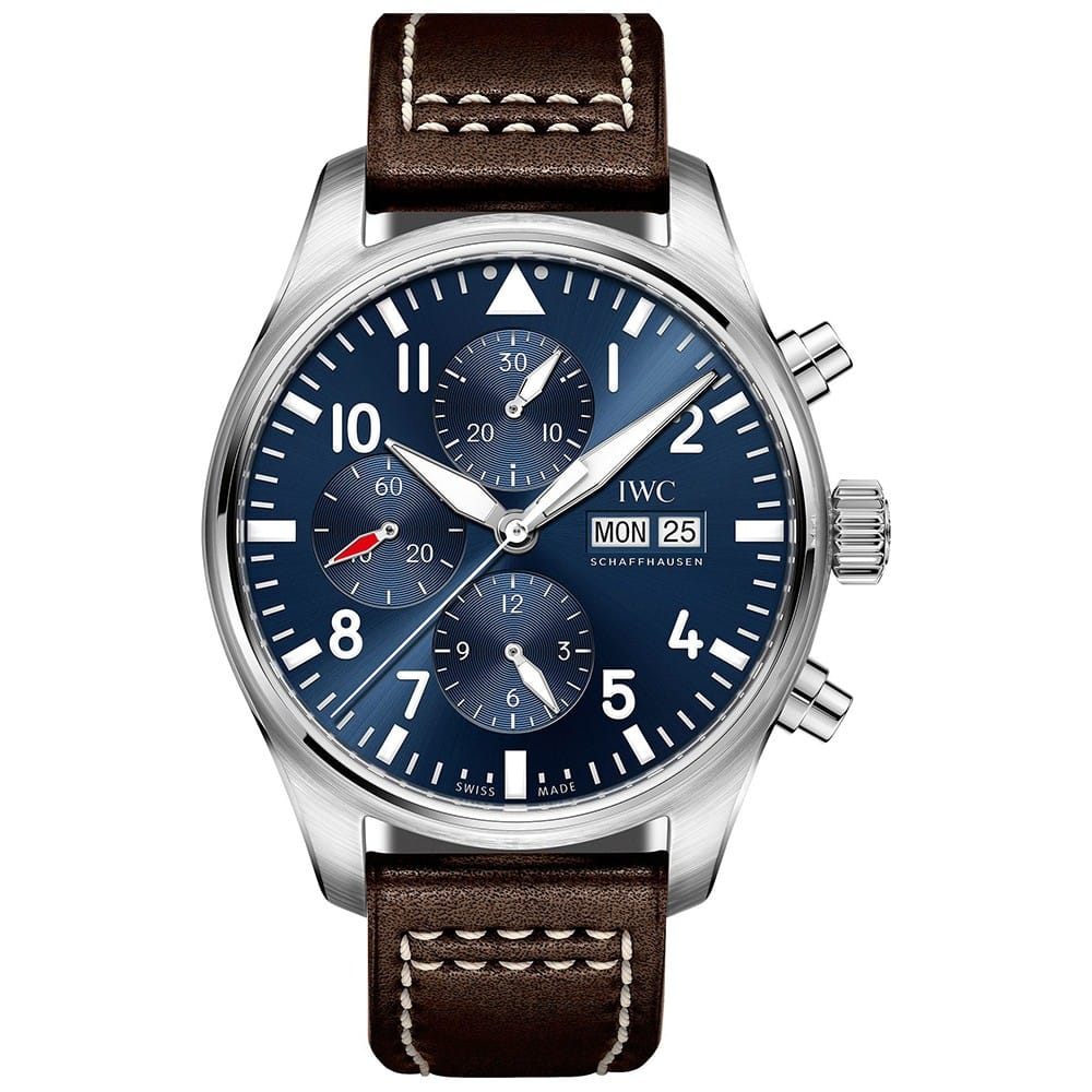 IWC IW377714 Pilot Midnight Automatic Chronograph Blue Dial Men’s Watch