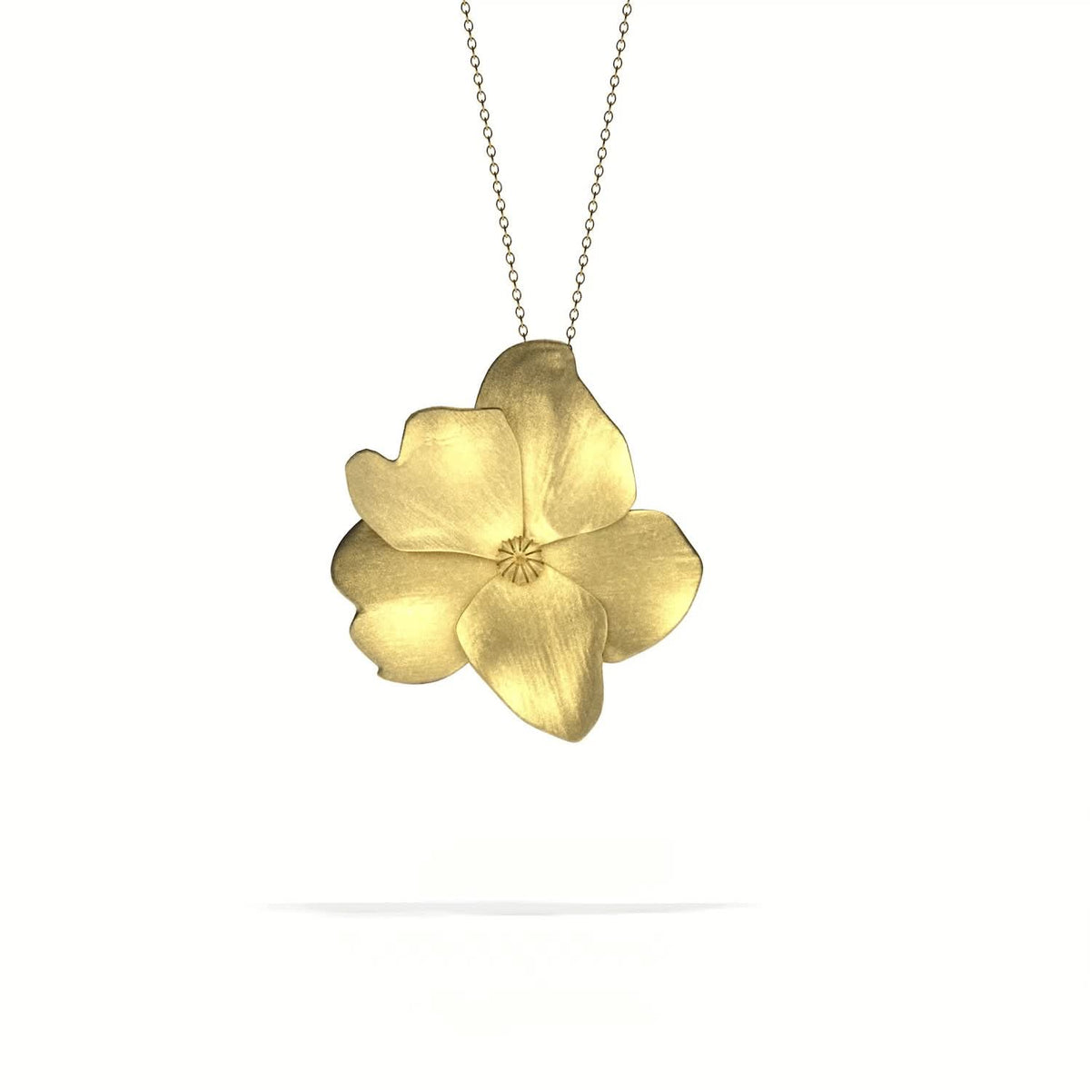 Lienz Rose Pendant Gold
