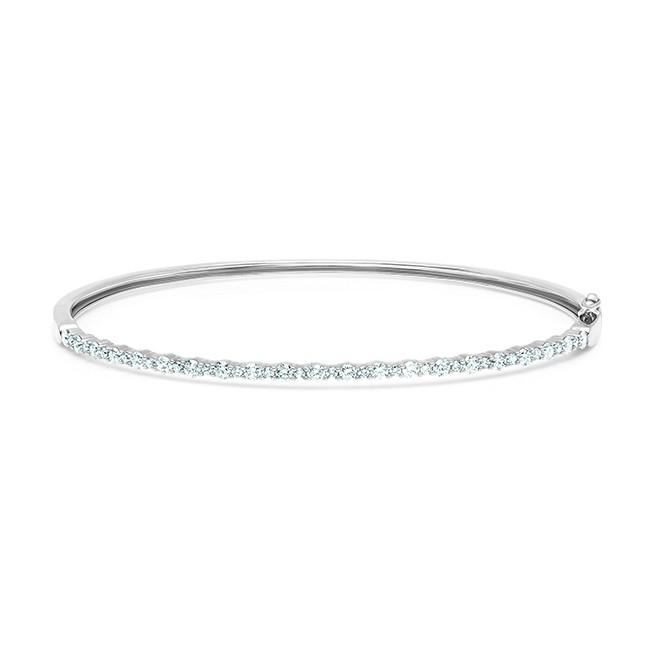 Uneek-Bangle, in 14K White Gold LVBAWA2547W