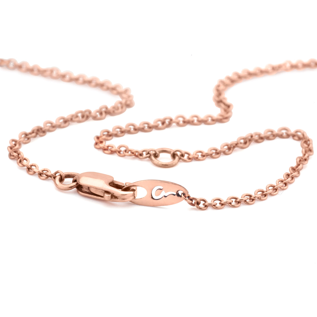 A.JAFFE 16" ROSE GOLD CHAIN WITH 2" EXTENDER