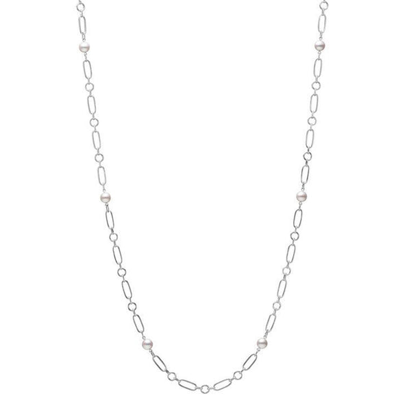 Mikimoto M Code Akoya Cultured Pearl Necklace
