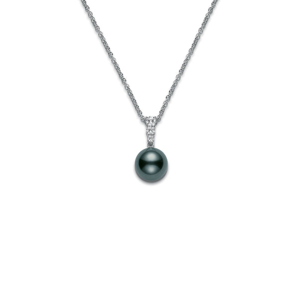 Mikimoto Morning Dew Black South Sea Cultured Pearl Necklace