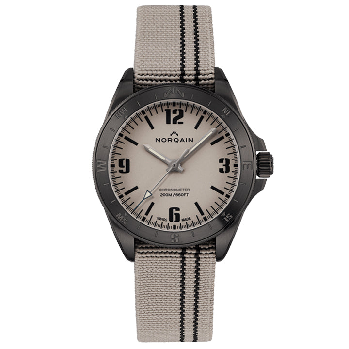 Norqain Adventure Neverest Night Sight 40mm on Flex Fabric Strap - N1001.21B01.C01.F01