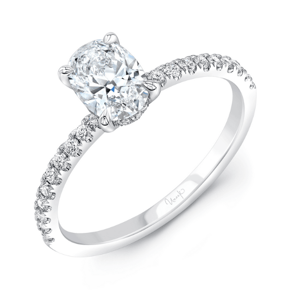 Oval Diamond Engagement Ring