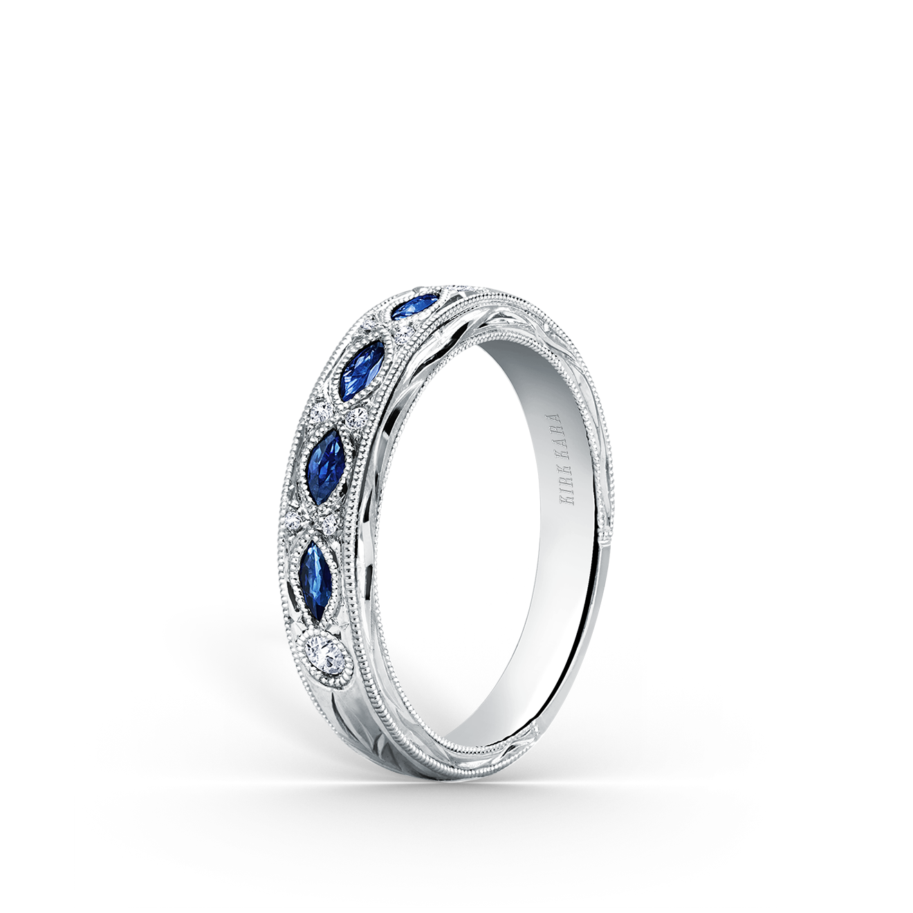 Kirk Kara Sapphire and Diamond Band
