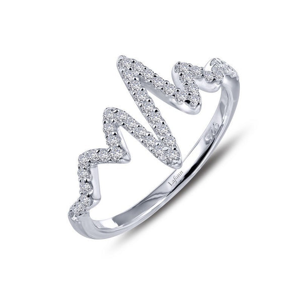 Lafonn Heartbeat Style Simulated Diamond Ring