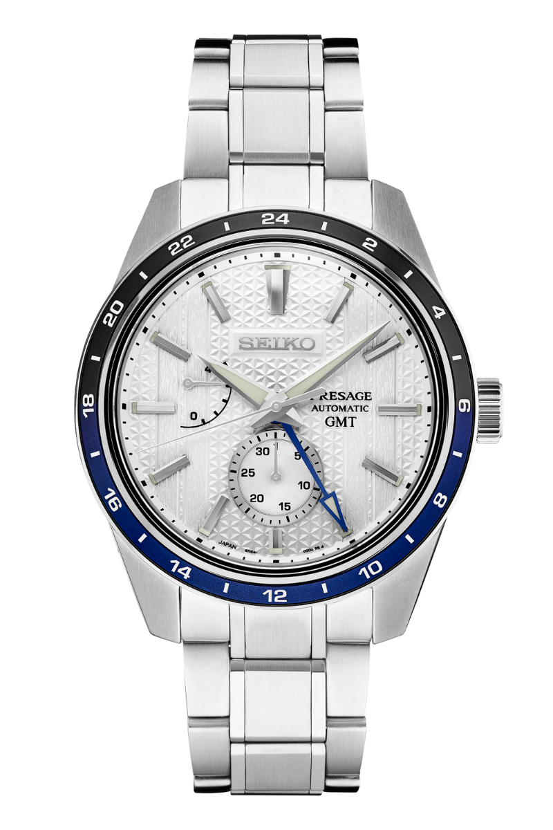 Presage Sharp Edged GMT Zero Halliburton Limited Edition GMT