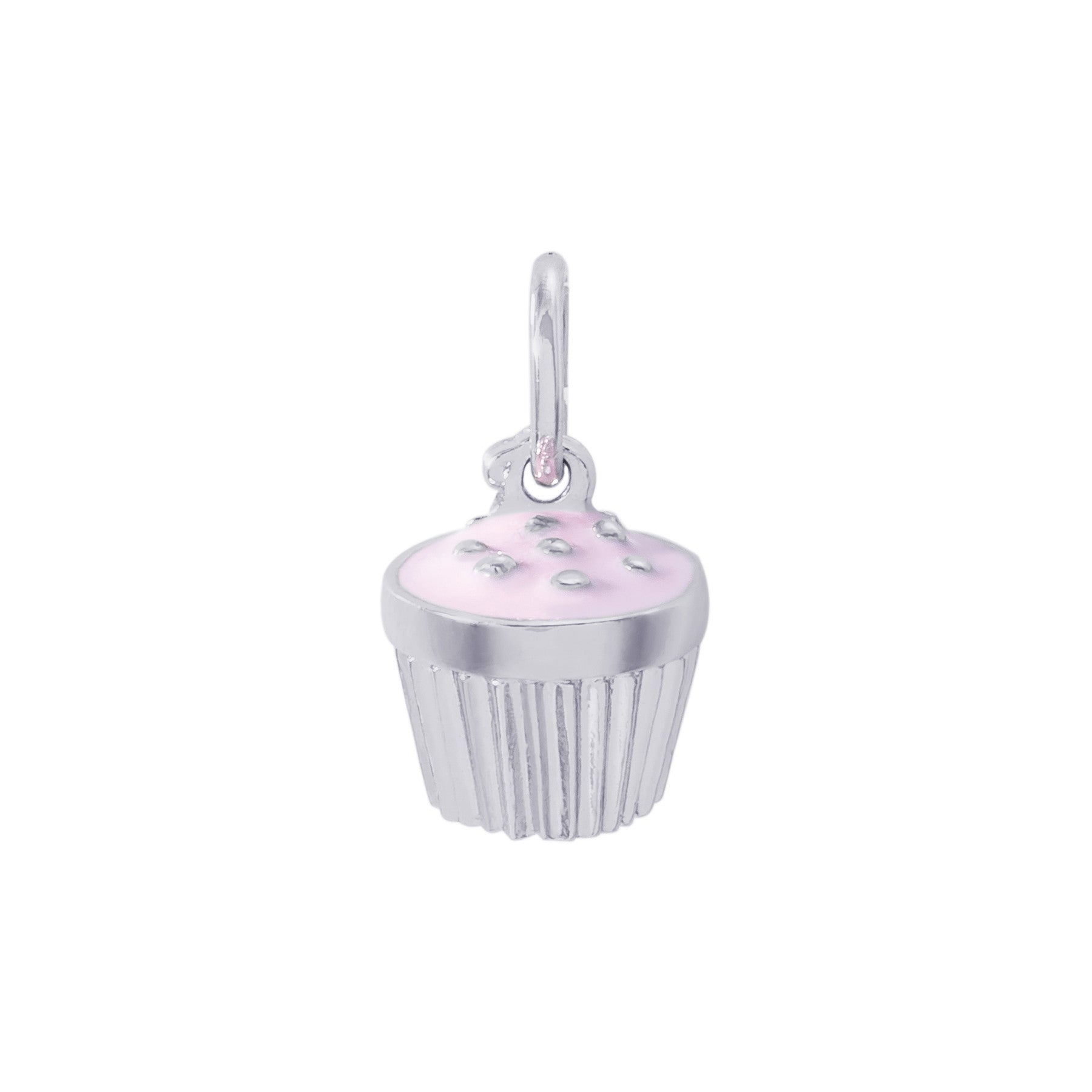 Pink Cupcake Charm