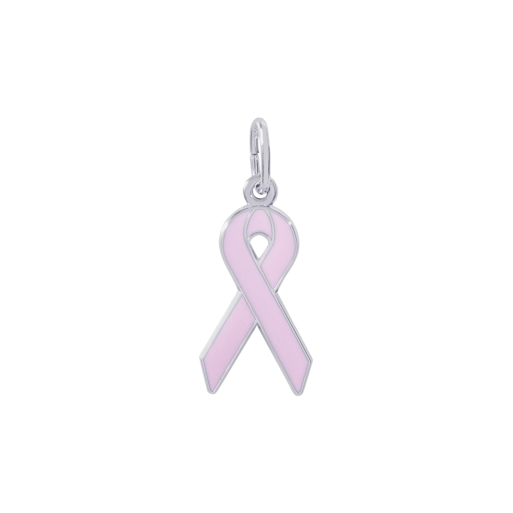 Pink Ribbon Charm