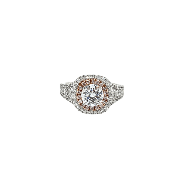 Simon G Diamond Mounting Ring
