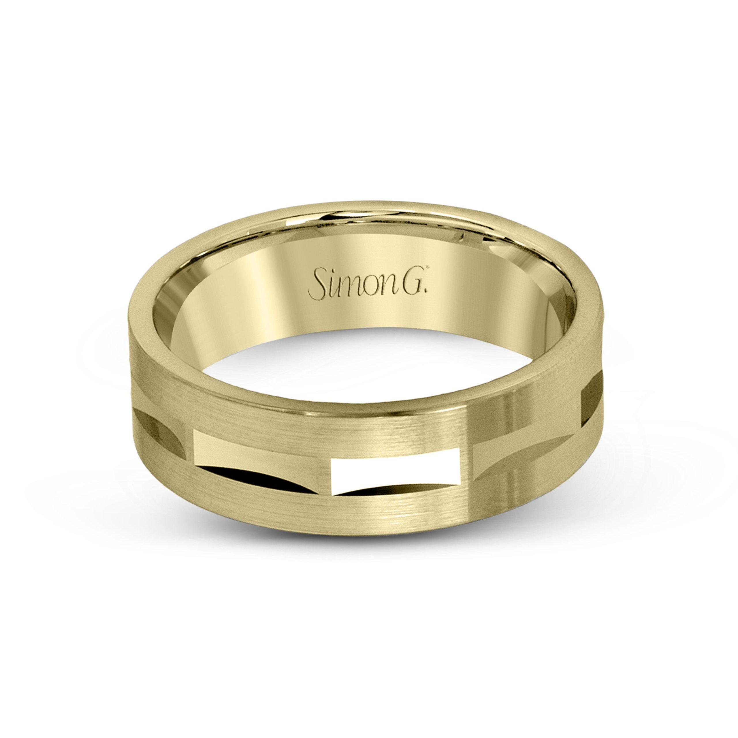 Men's LG115 14KT Yellow Gold Wedding Band